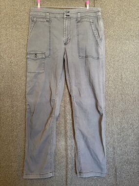 Anthropologie Men's Light Gray Cargo Pants